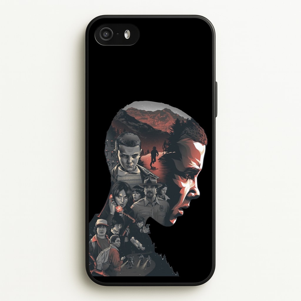 World of Upside Down - Stranger Things Phone Case for iPhone 5 / 5s / SE 2016