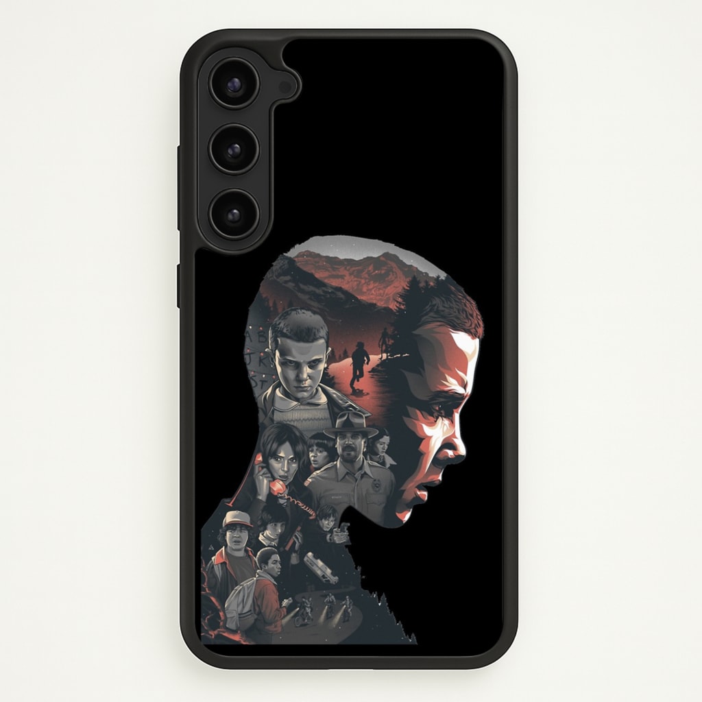 World of Upside Down - Stranger Things Phone Case for Galaxy S23