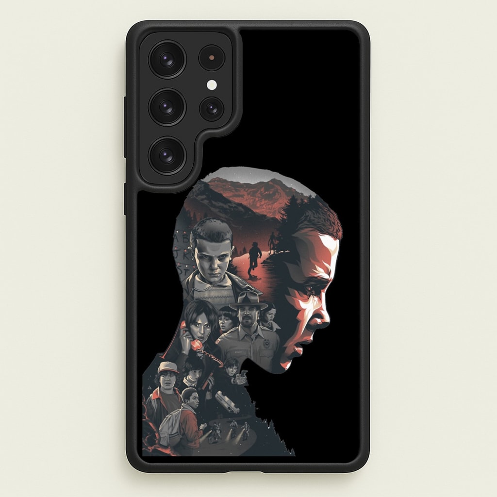 World of Upside Down - Stranger Things Phone Case for Galaxy S22 Ultra