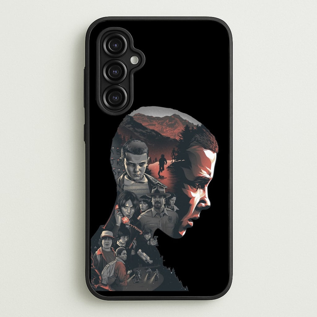 World of Upside Down - Stranger Things Phone Case for Galaxy A14