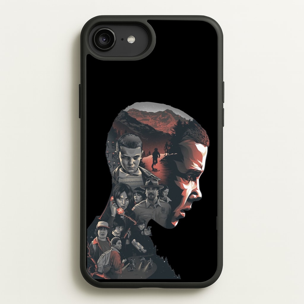 World of Upside Down - Stranger Things Phone Case for iPhone 6 Plus / 7 Plus / 8 Plus