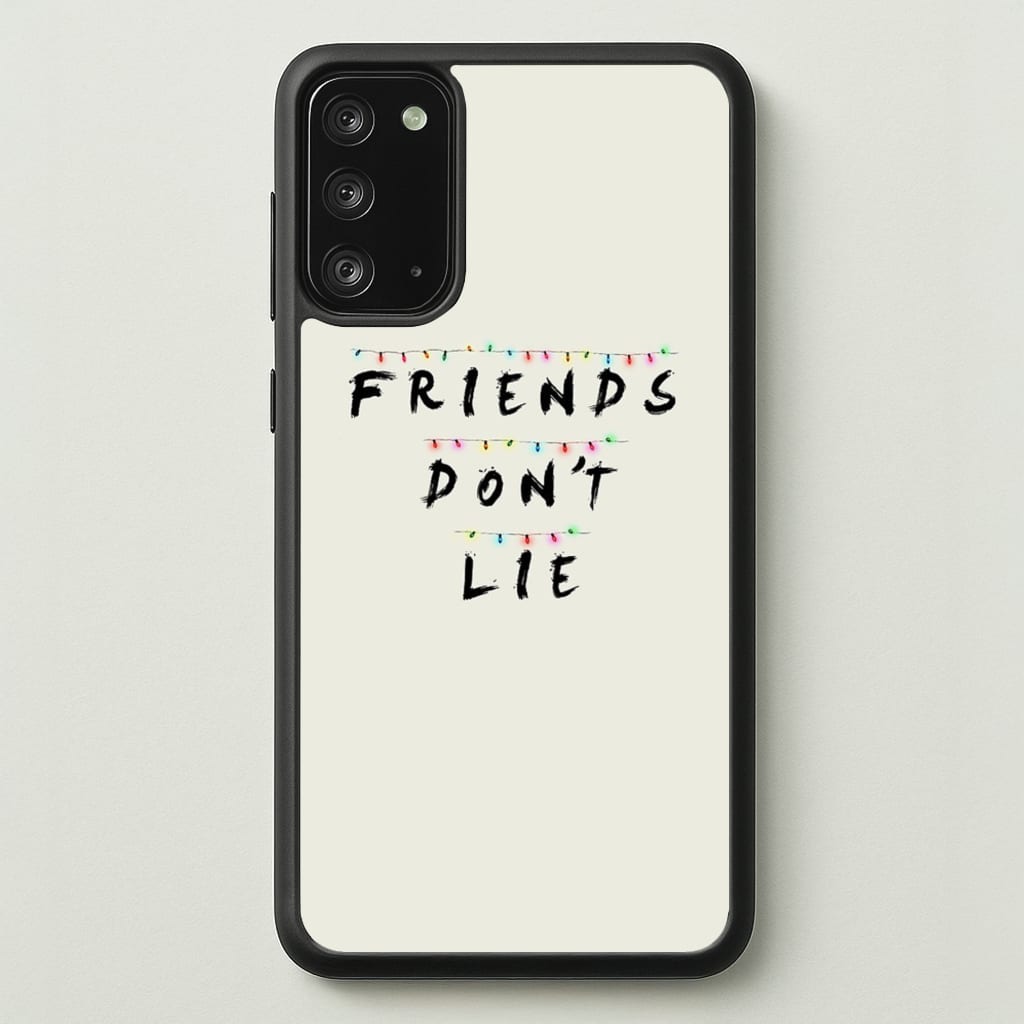 Friends Don't Lie Lights - Friends Phone Case for Galaxy Note 20
