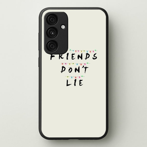Friends Don't Lie Lights - Friends Phone Case for Galaxy A35