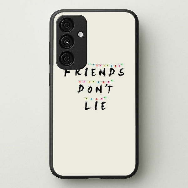 Friends Don't Lie Lights - Friends Phone Case for Galaxy A55