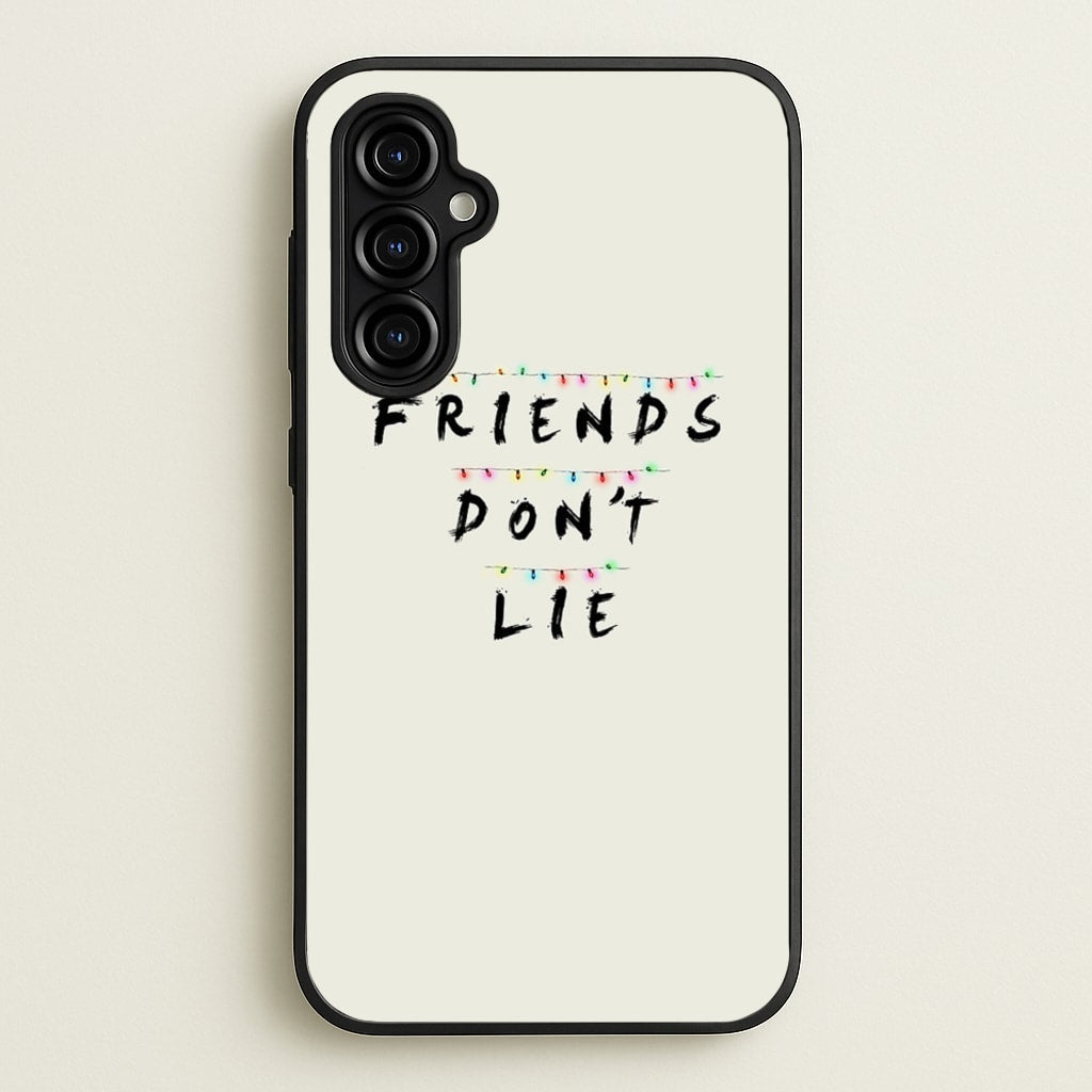 Friends Don't Lie Lights - Friends Phone Case for Galaxy A54