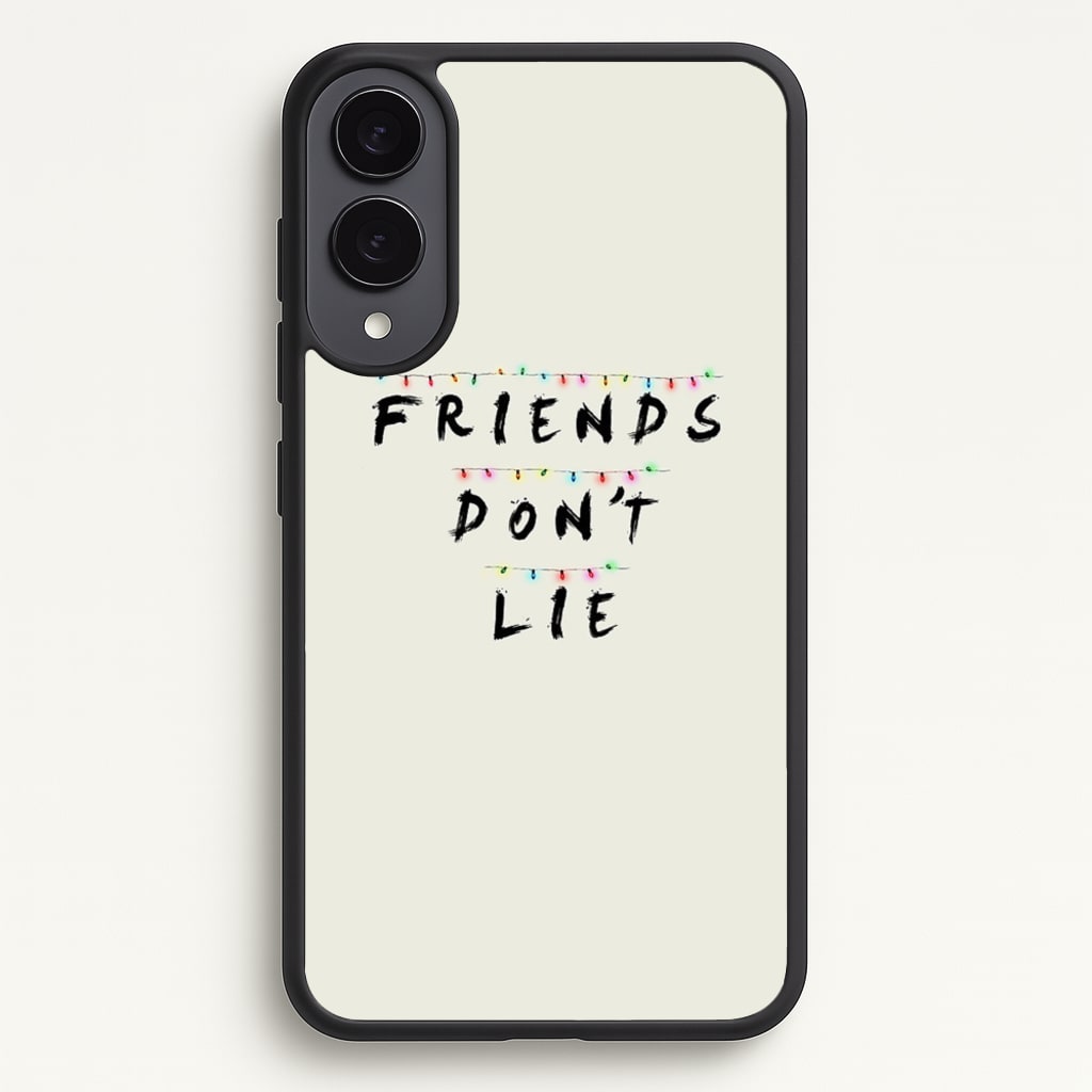 Friends Don't Lie Lights - Friends Phone Case for Galaxy S25 Edge