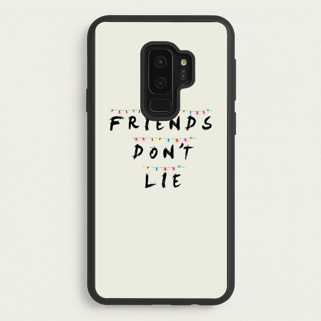 Friends Don't Lie Lights - Friends Phone Case for Galaxy S9 Plus