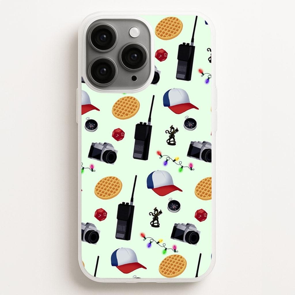 Cartoon Stranger Object - Stranger Things Phone Case for iPhone 12 Pro Max