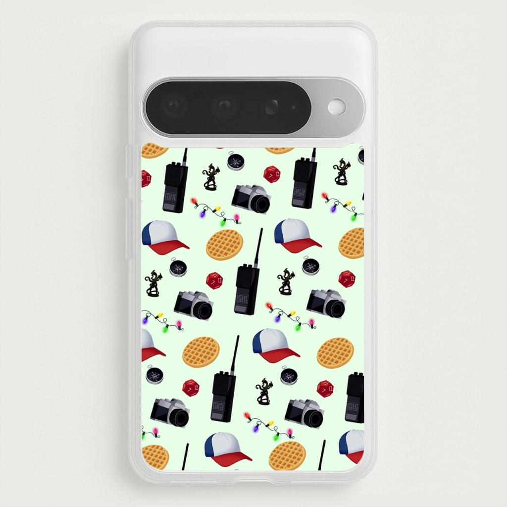 Cartoon Stranger Object Phone Case for Google Pixel 10 Pro XL