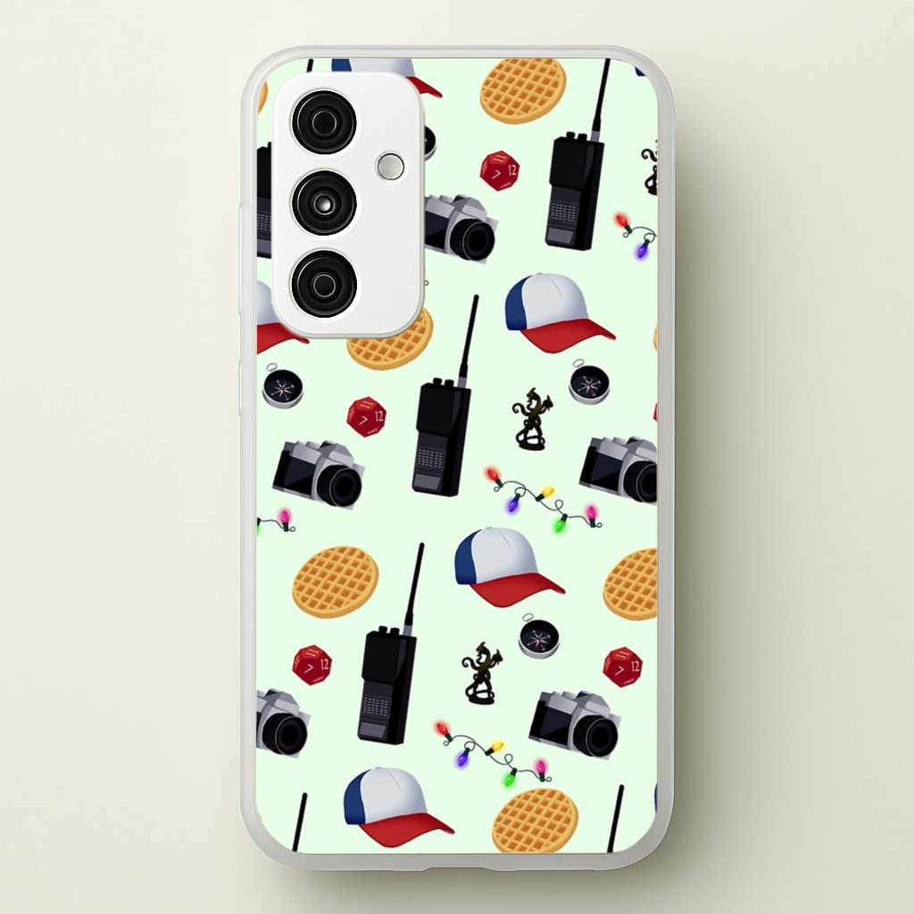 Cartoon Stranger Object - Stranger Things Phone Case for Galaxy A55