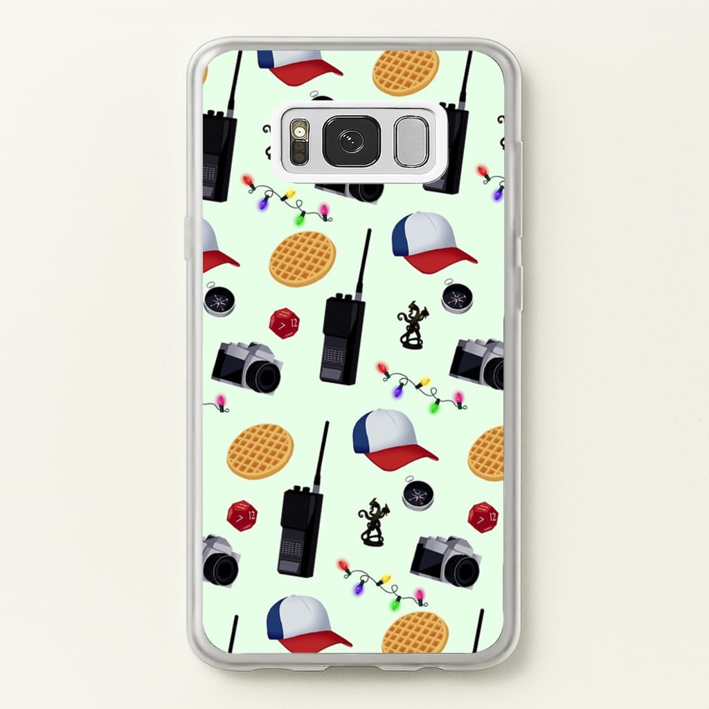 Cartoon Stranger Object - Stranger Things Phone Case for Galaxy S8 Plus