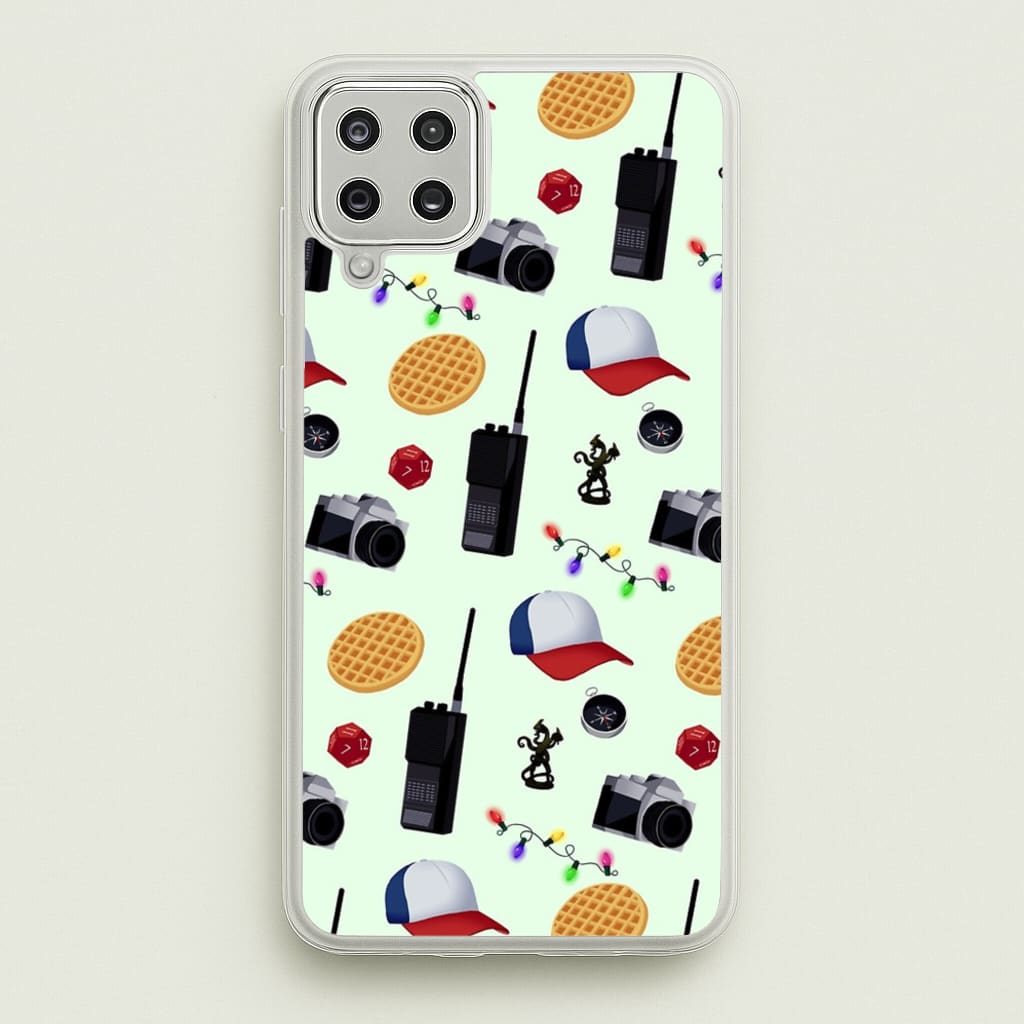 Cartoon Stranger Object - Stranger Things Phone Case for Galaxy A12