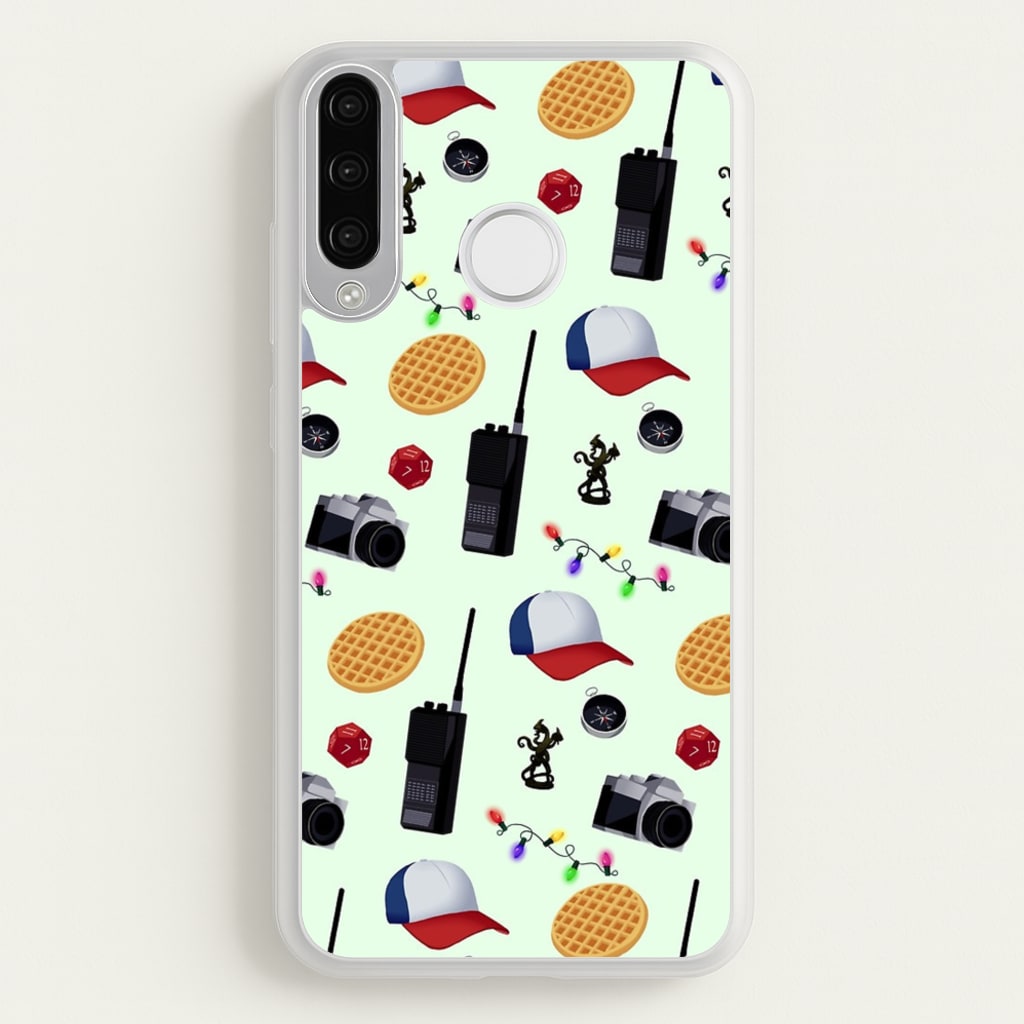 Cartoon Stranger Object - Stranger Things Phone Case for Huawei P30 Lite