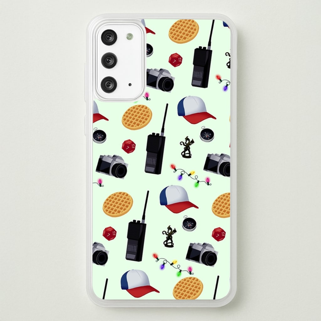 Cartoon Stranger Object - Stranger Things Phone Case for Galaxy Note 20