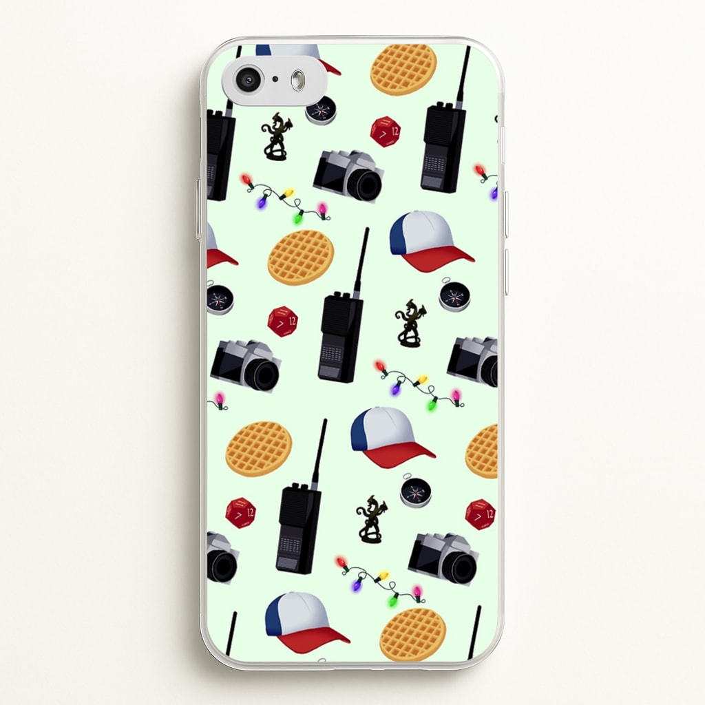 Cartoon Stranger Object - Stranger Things Phone Case for iPhone 5 / 5s / SE 2016