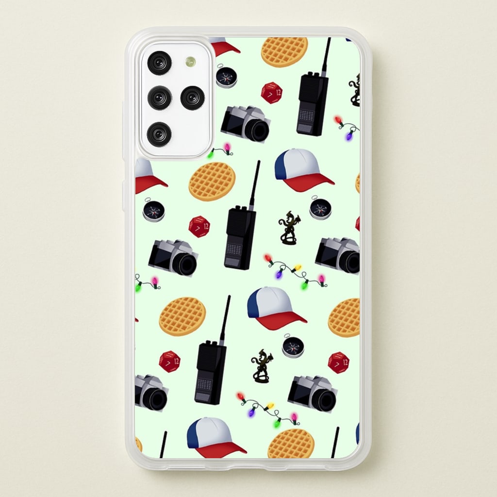 Cartoon Stranger Object - Stranger Things Phone Case for Galaxy S20 Plus