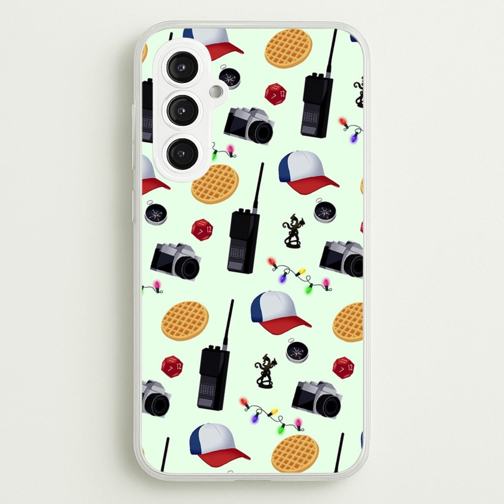 Cartoon Stranger Object - Stranger Things Phone Case for Galaxy S23FE