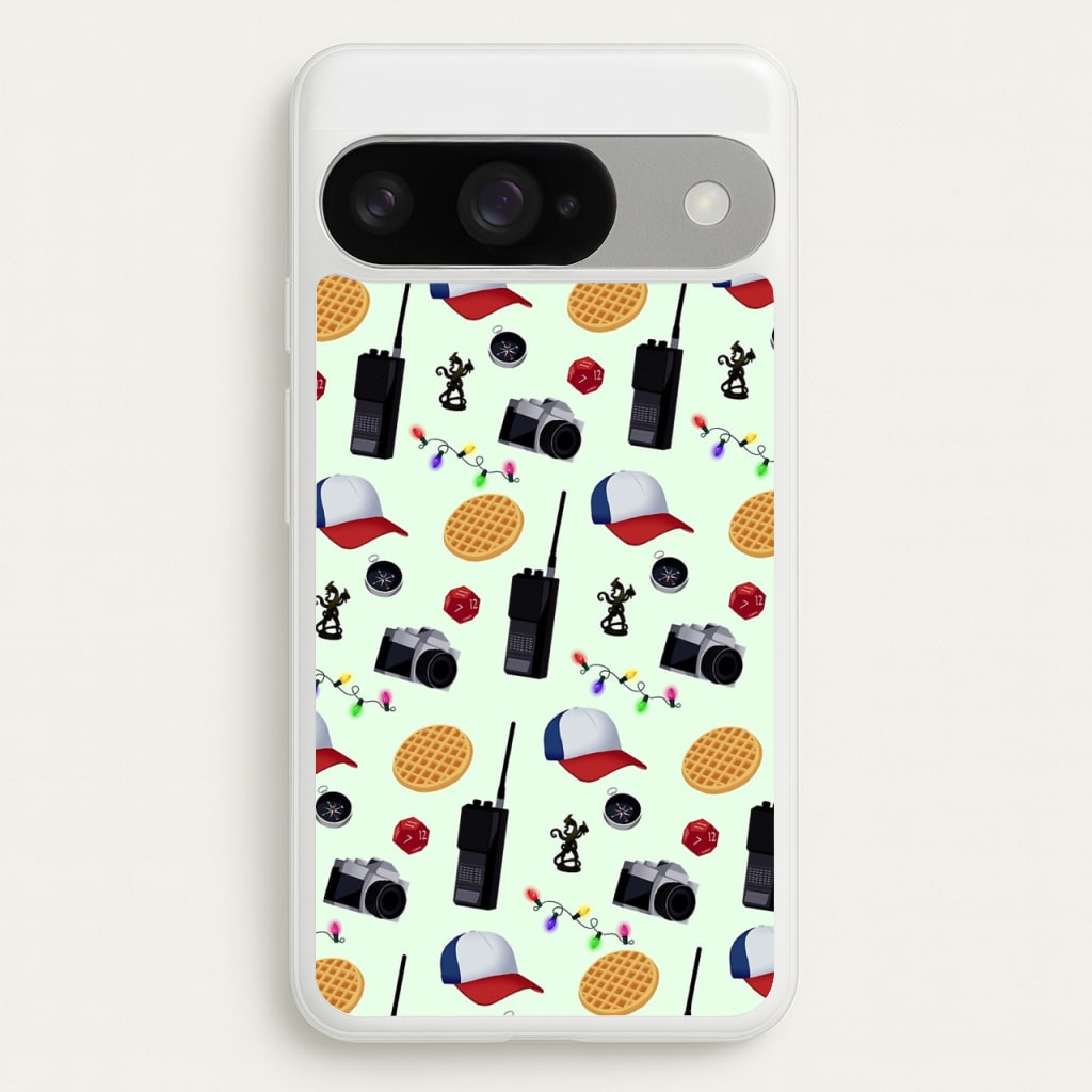 Cartoon Stranger Object Phone Case for Google Pixel 10 / 10 Pro