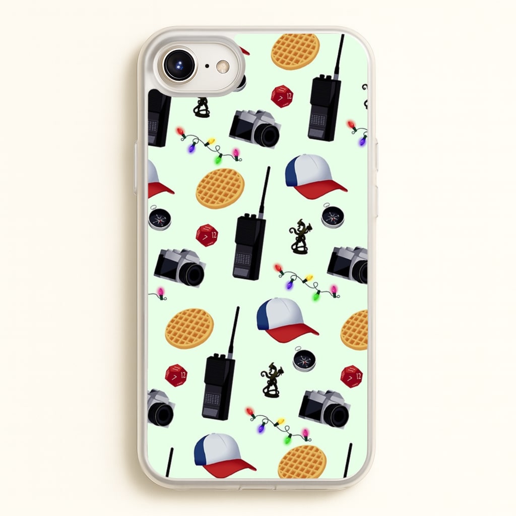 Cartoon Stranger Object - Stranger Things Phone Case for iPhone 6 Plus / 7 Plus / 8 Plus