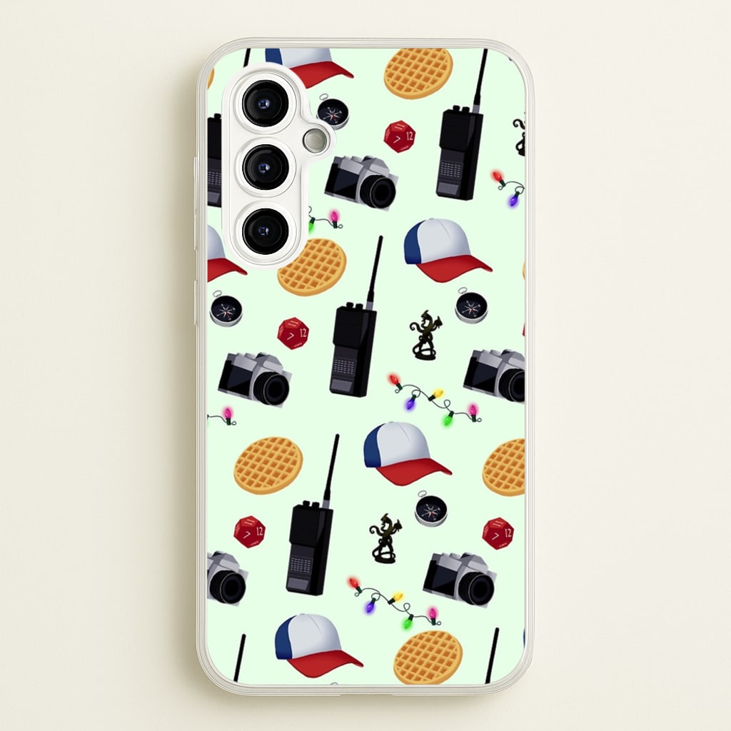 Cartoon Stranger Object - Stranger Things Phone Case for Galaxy A54
