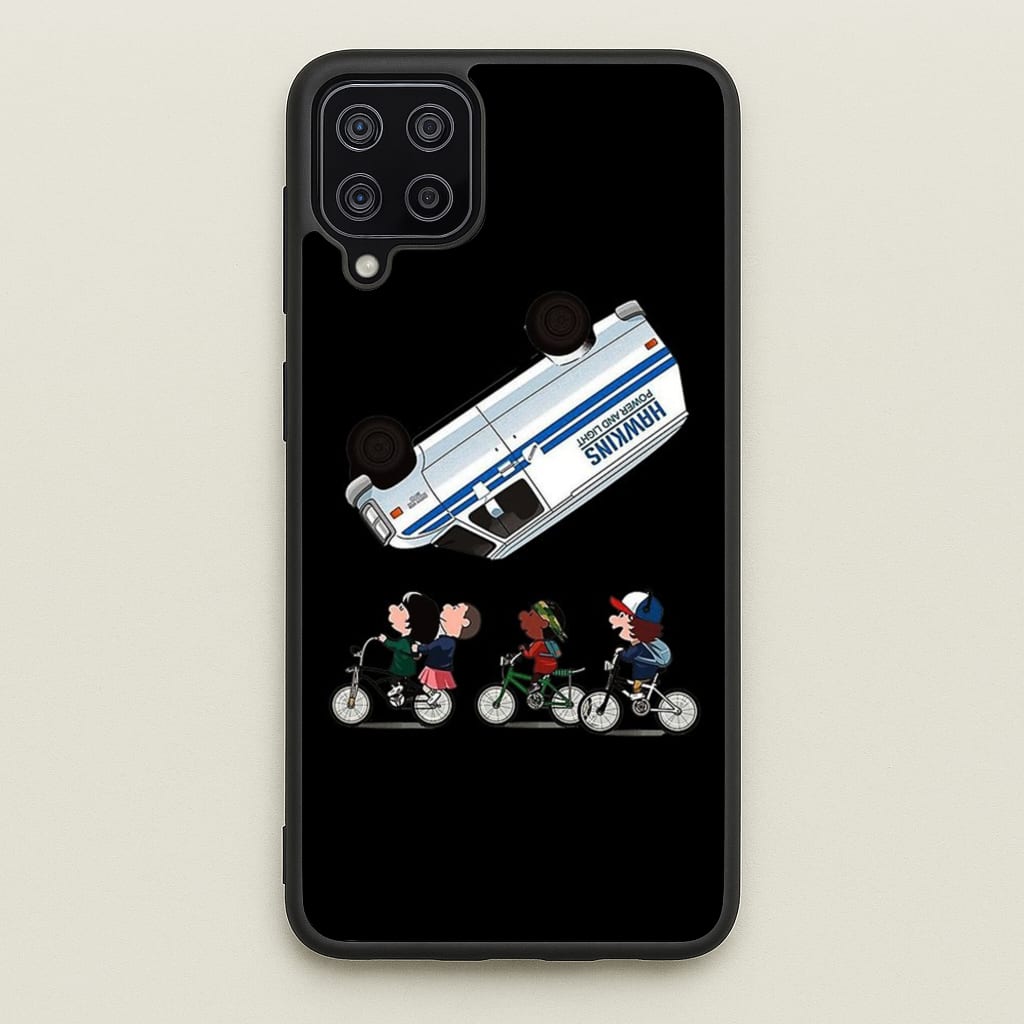 Van Flip - Stranger Things Phone Case for Galaxy A12