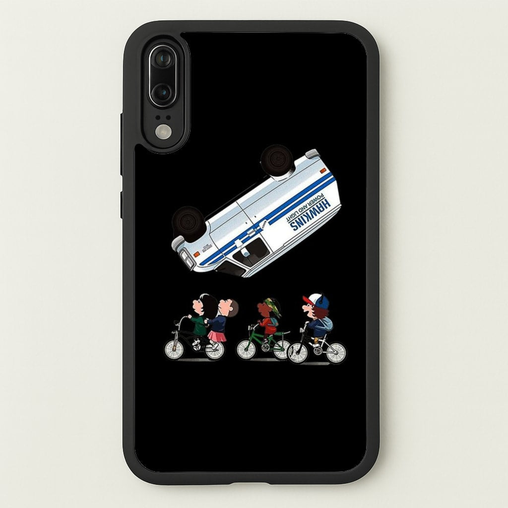 Van Flip - Stranger Things Phone Case for Huawei P20