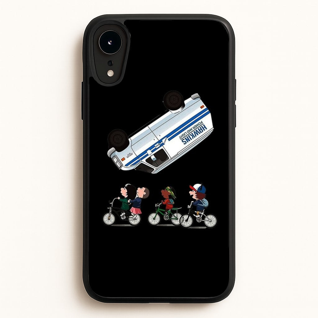 Van Flip - Stranger Things Phone Case for iPhone XR