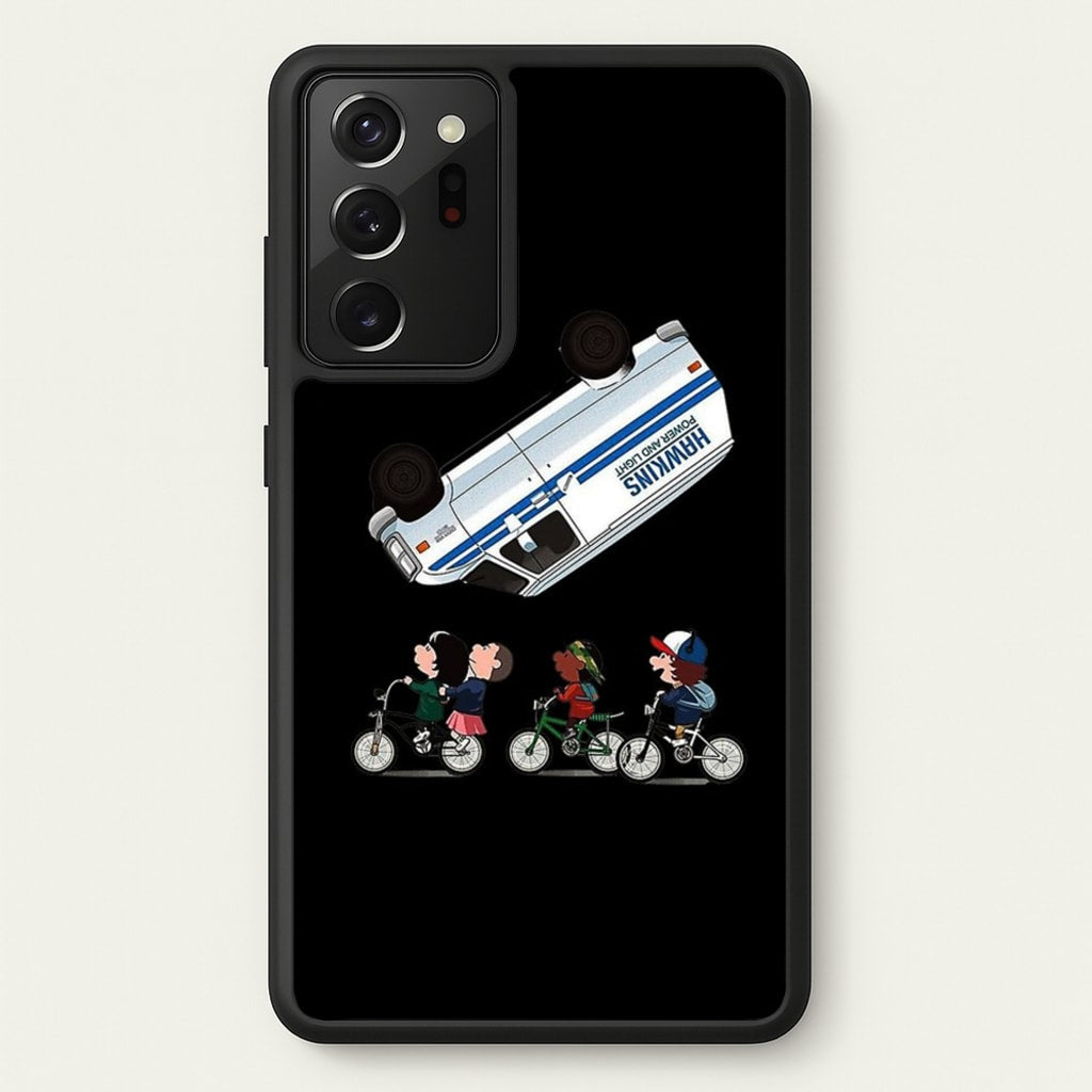 Van Flip - Stranger Things Phone Case for Galaxy Note 20 Ultra