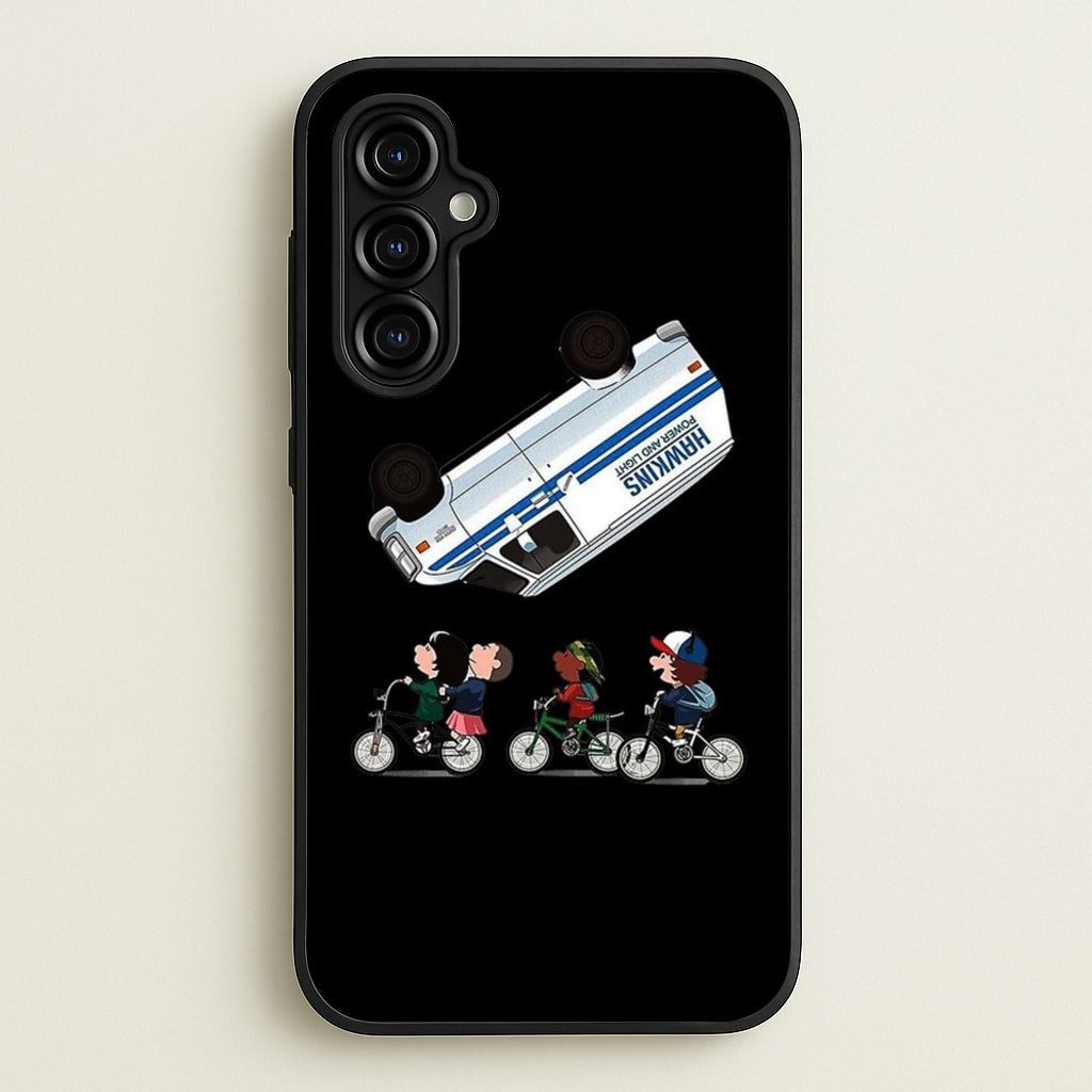 Van Flip - Stranger Things Phone Case for Galaxy A54