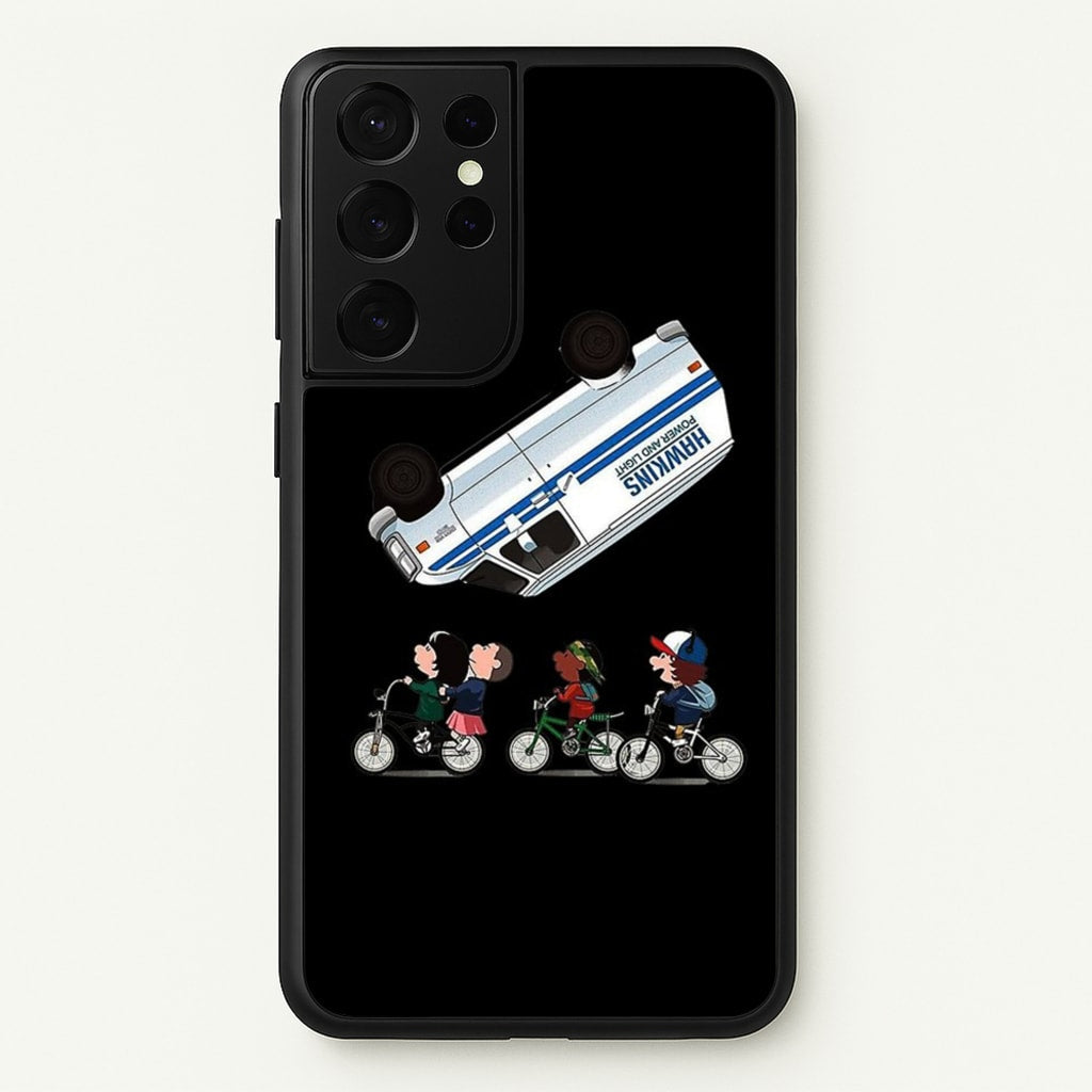 Van Flip - Stranger Things Phone Case for Galaxy S21 Ultra