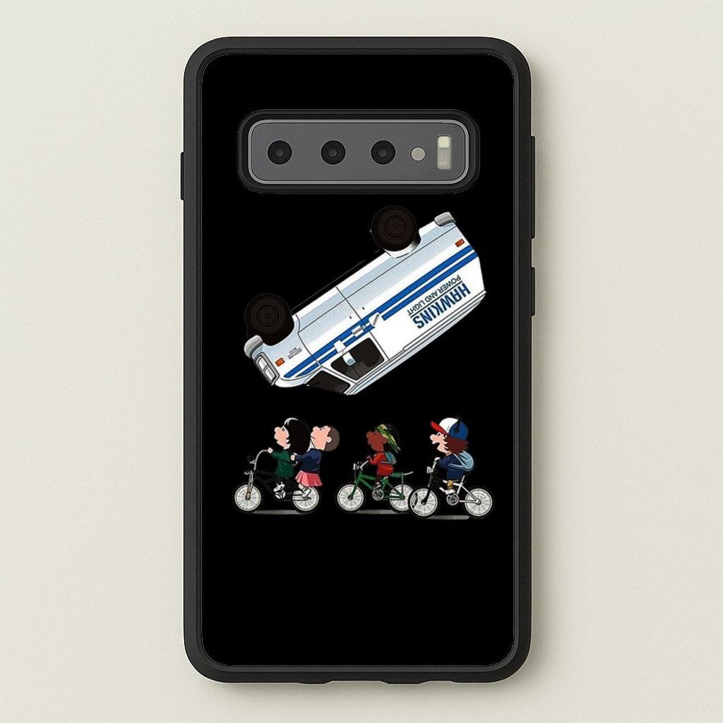 Van Flip - Stranger Things Phone Case for Galaxy S10 Plus