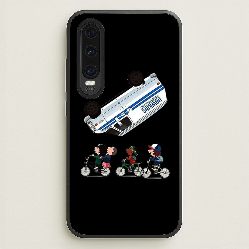 Van Flip - Stranger Things Phone Case for Huawei P30
