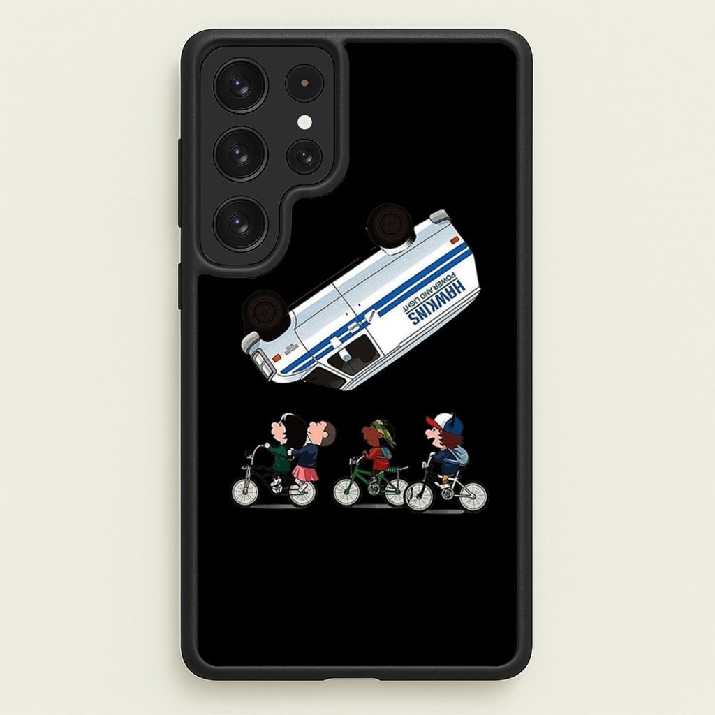 Van Flip - Stranger Things Phone Case for Galaxy S22 Ultra