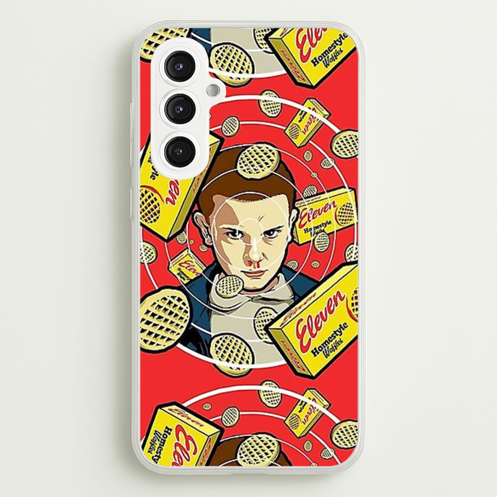 Eleven and Waffles - Stranger Things Phone Case for Galaxy S23FE