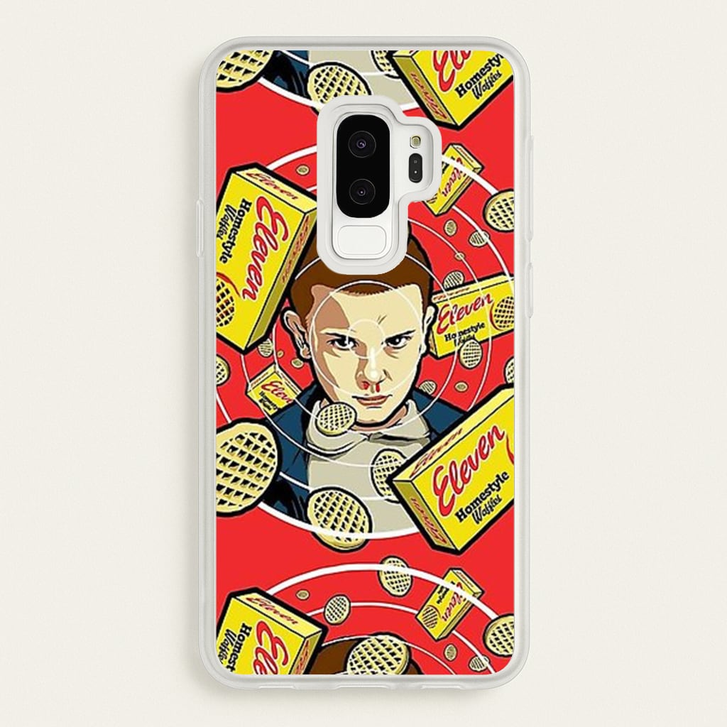 Eleven and Waffles - Stranger Things Phone Case for Galaxy S9 Plus