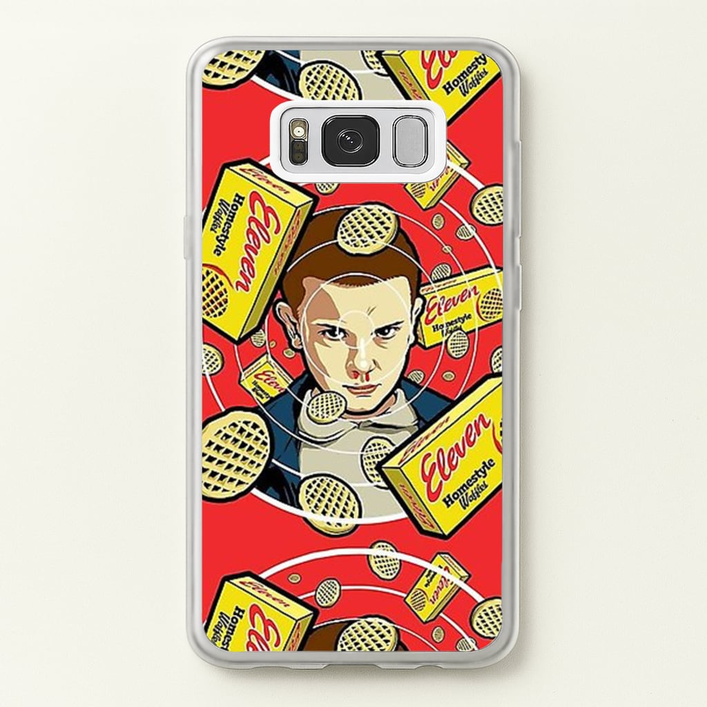 Eleven and Waffles - Stranger Things Phone Case for Galaxy S8