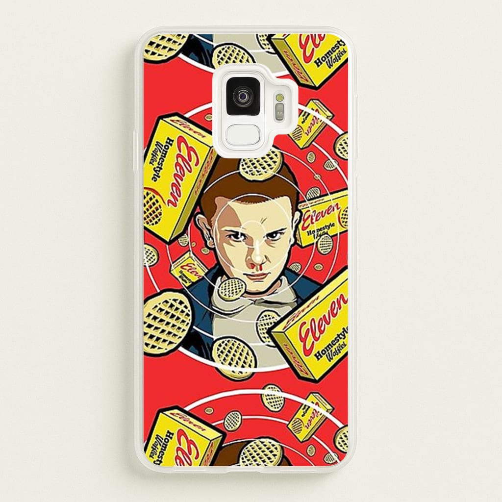 Eleven and Waffles - Stranger Things Phone Case for Galaxy S9
