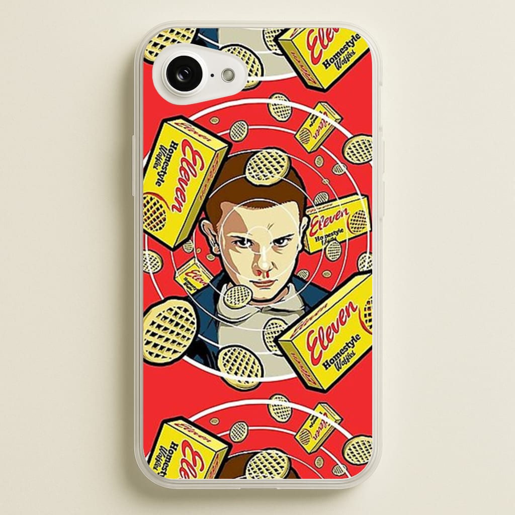 Eleven and Waffles - Stranger Things Phone Case for iPhone 16e