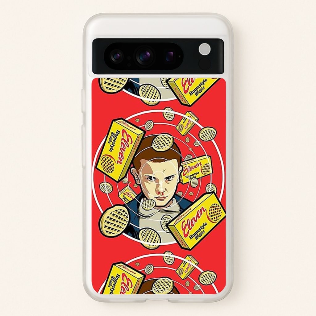 Eleven and Waffles - Stranger Things Phone Case for Google Pixel 8 Pro