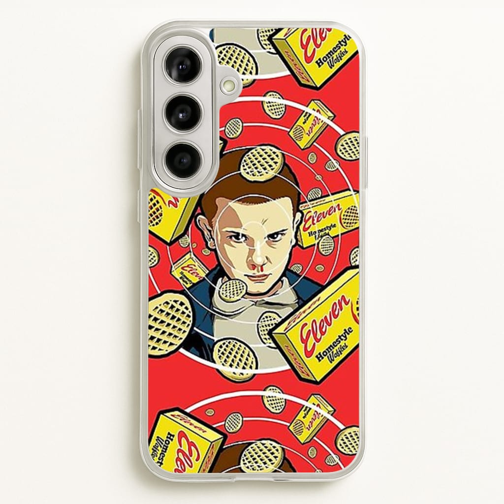 Eleven and Waffles - Stranger Things Phone Case for Galaxy A56