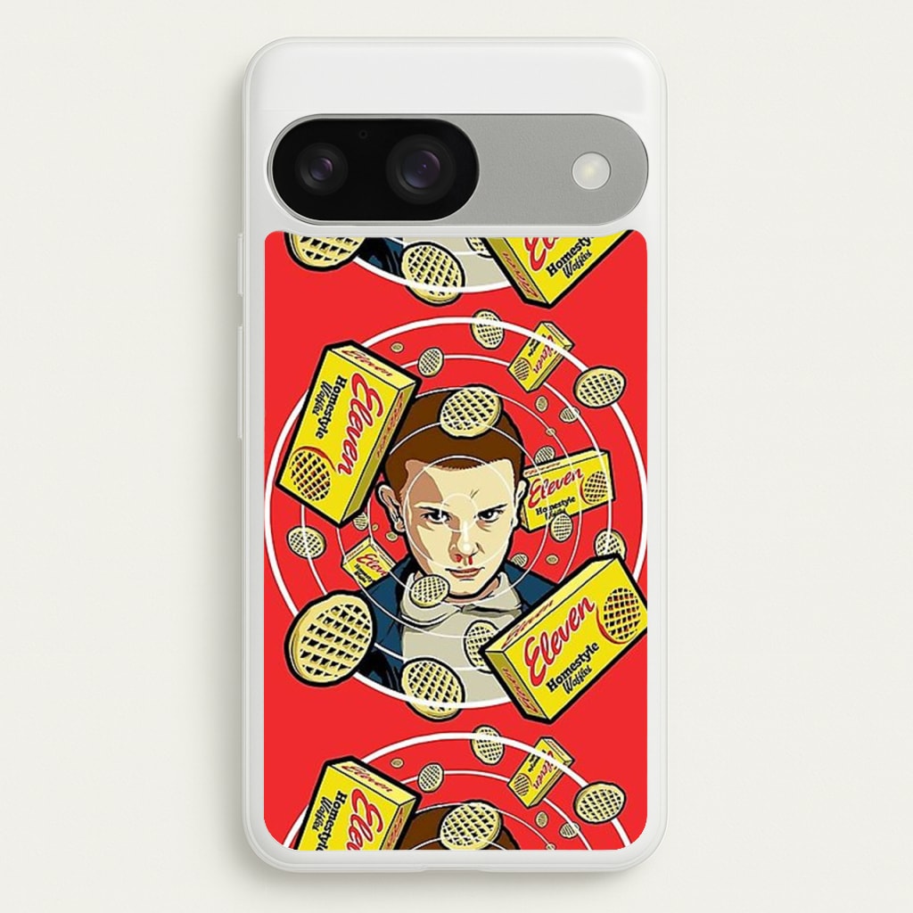 Eleven and Waffles - Stranger Things Phone Case for Google Pixel 9 / 9 Pro