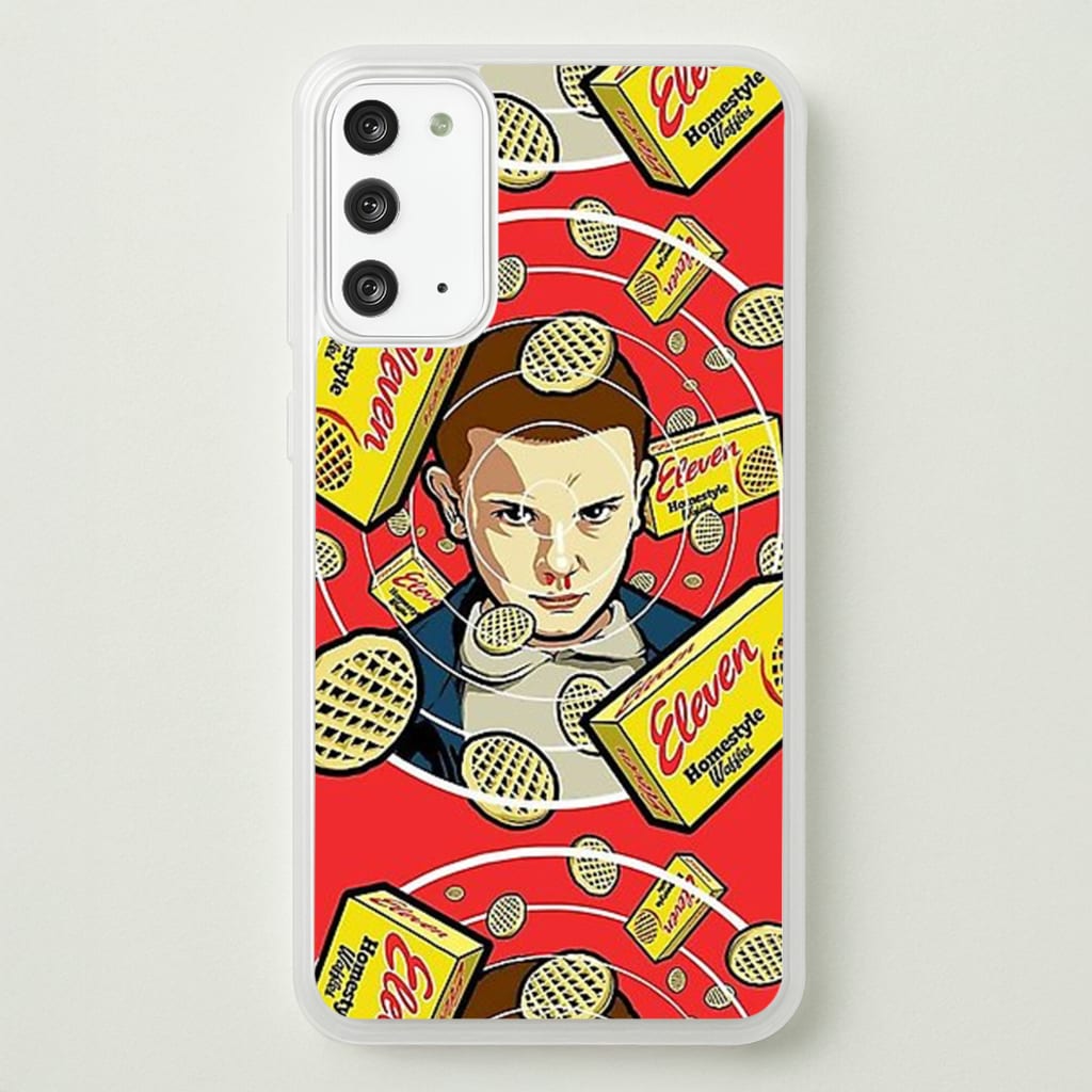 Eleven and Waffles - Stranger Things Phone Case for Galaxy Note 20