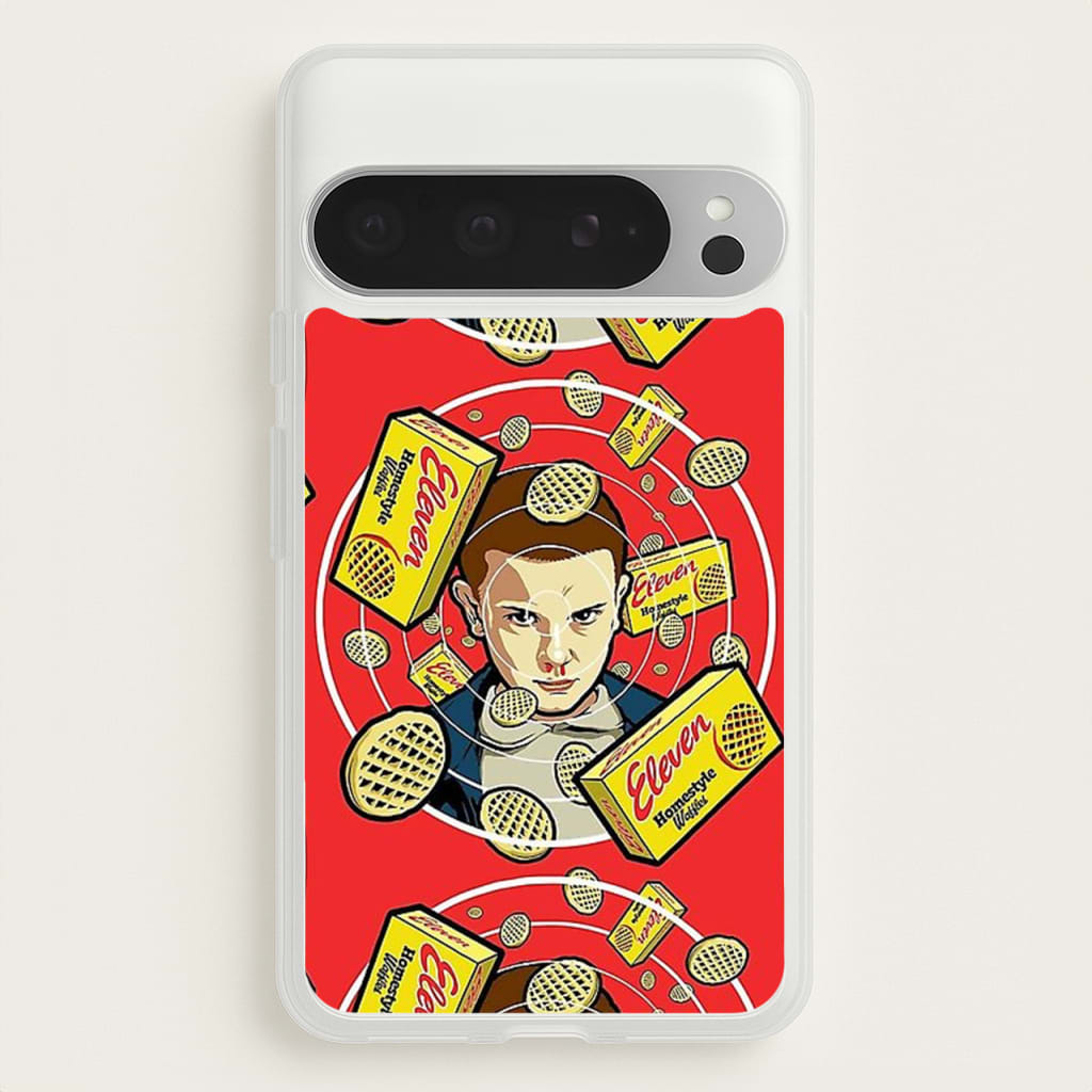 Eleven and Waffles - Stranger Things Phone Case for Google Pixel 9 Pro XL