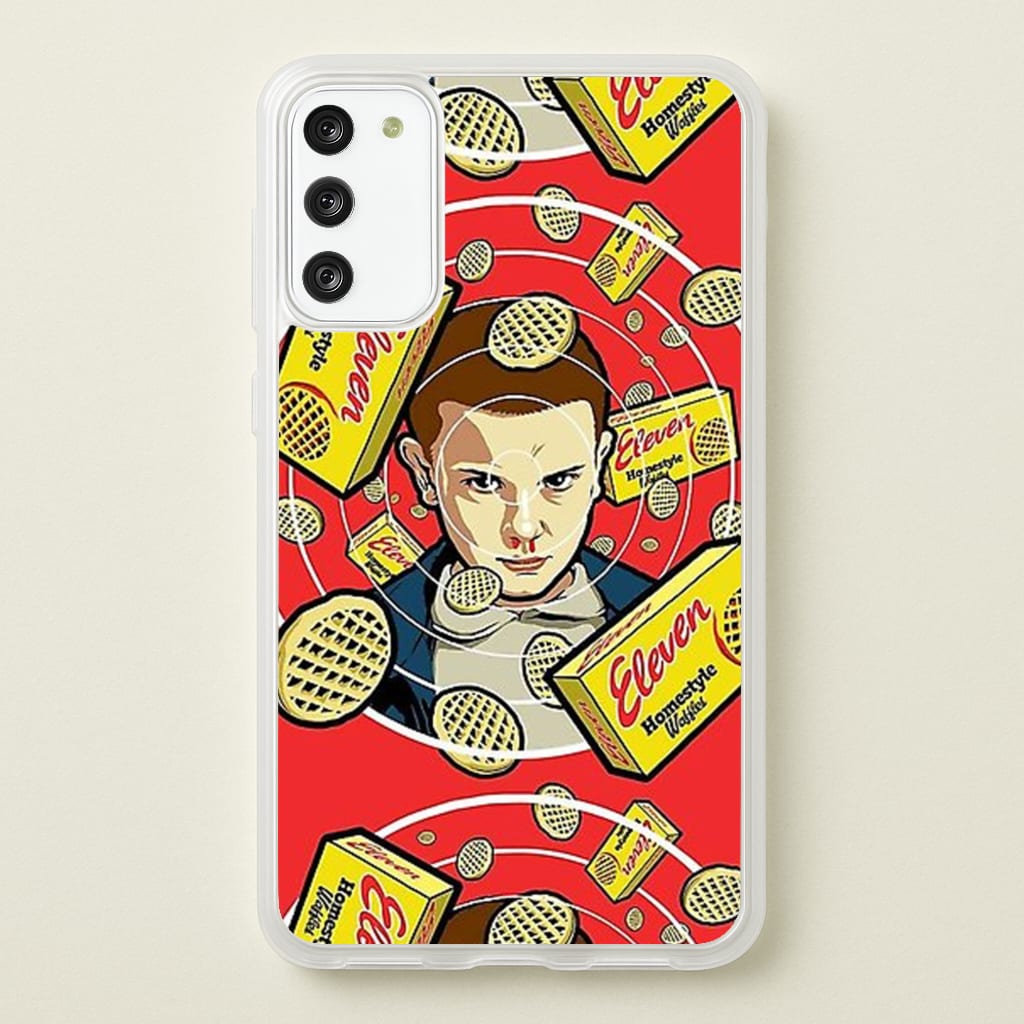 Eleven and Waffles - Stranger Things Phone Case for Galaxy S20FE