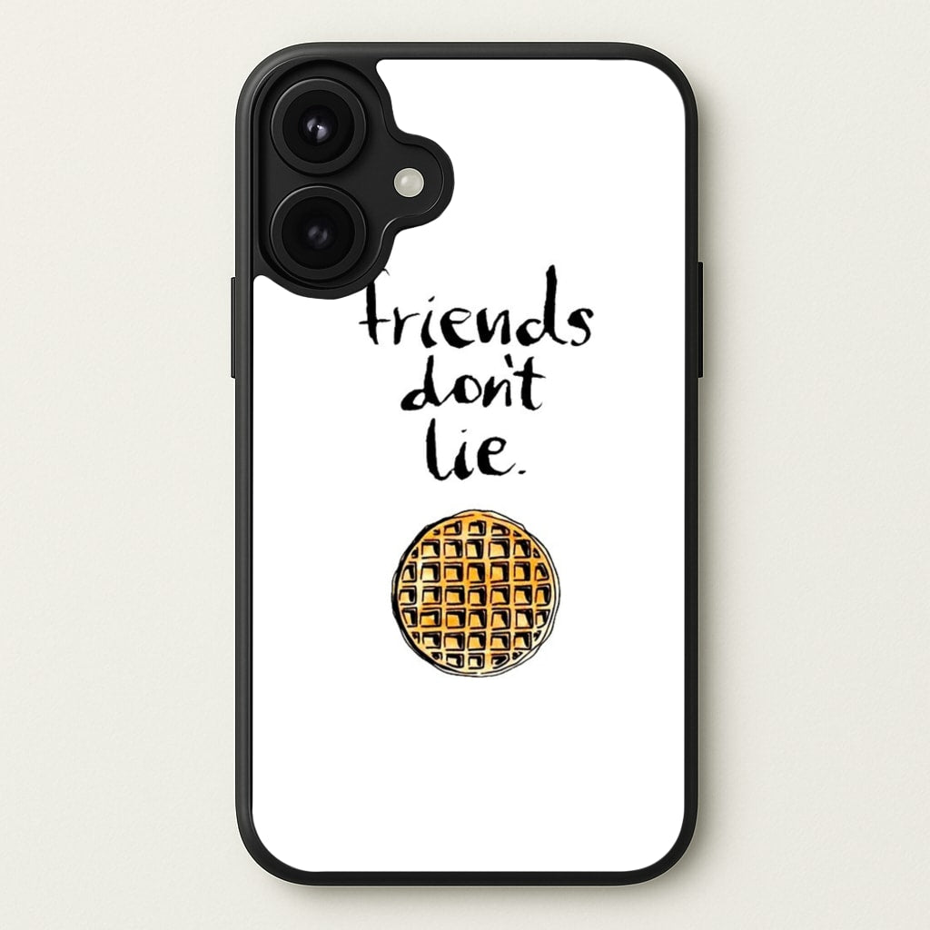 Friends Don't Lie Waffle Phone Case for iPhone 17