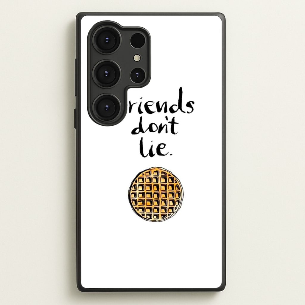 Friends Don't Lie Waffle - Friends Phone Case for Galaxy S25 Ultra