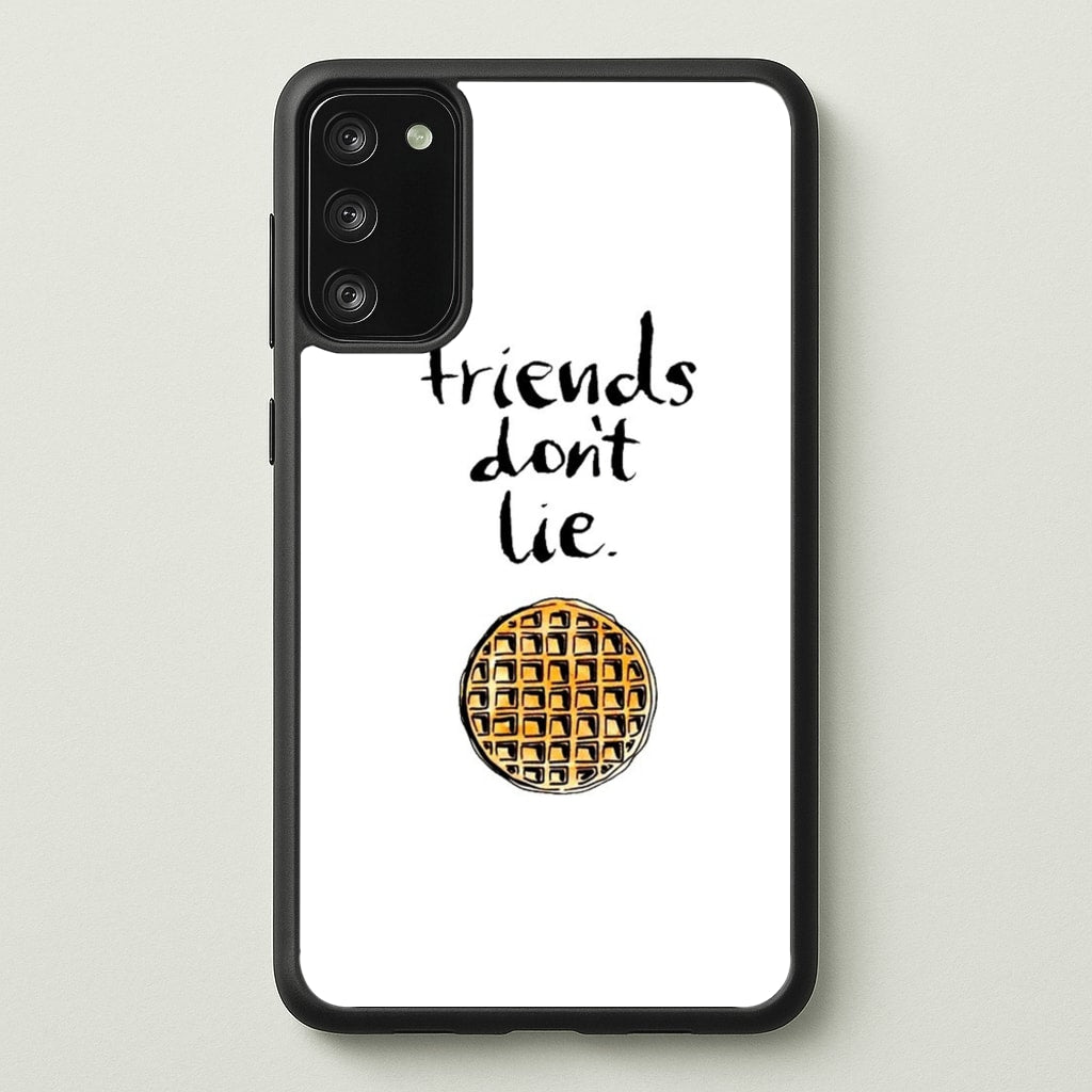 Friends Don't Lie Waffle - Friends Phone Case for Galaxy S20
