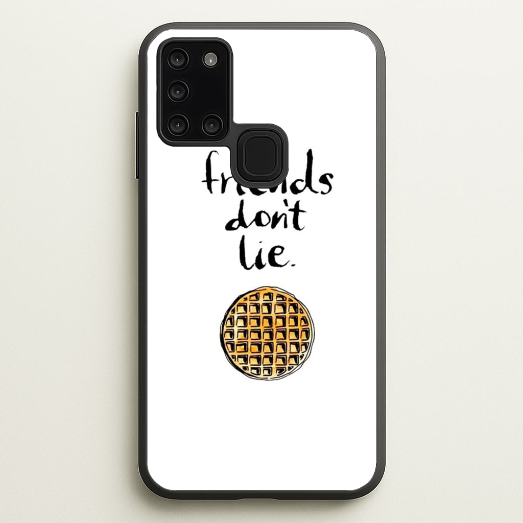 Friends Don't Lie Waffle - Friends Phone Case for Galaxy A21s