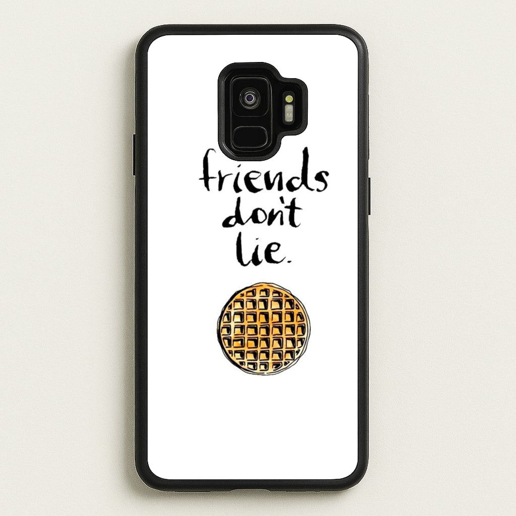 Friends Don't Lie Waffle - Friends Phone Case for Galaxy S9