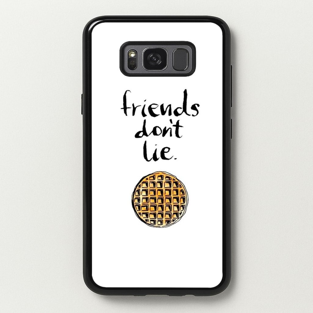 Friends Don't Lie Waffle - Friends Phone Case for Galaxy S8 Plus